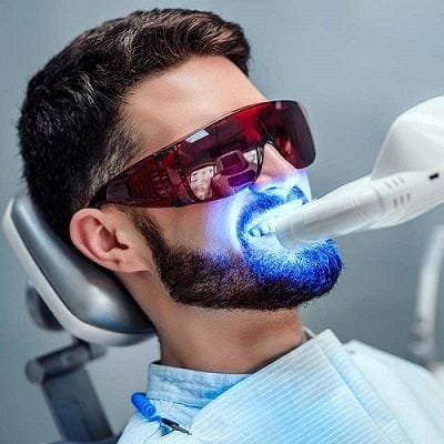 In Office Teeth Whitening Procedure