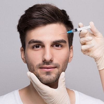 Filler Injections for the Forehead and Temples